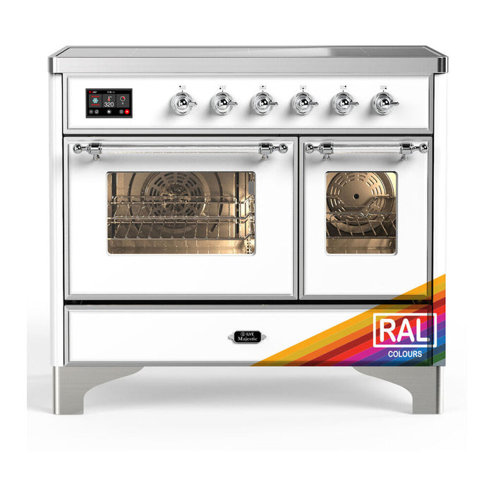 ILVE Majestic III 40" Induction Range Double Oven (UMDIB40NR3)