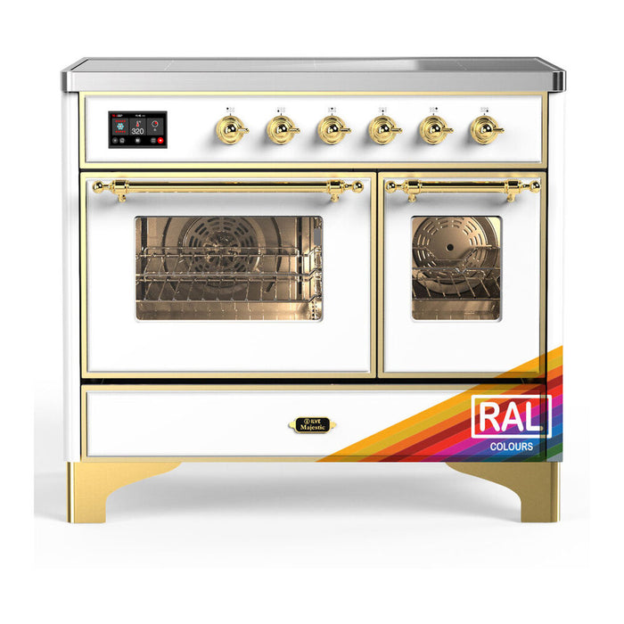 ILVE Majestic III 40" Induction Range Double Oven (UMDIB40NR3)