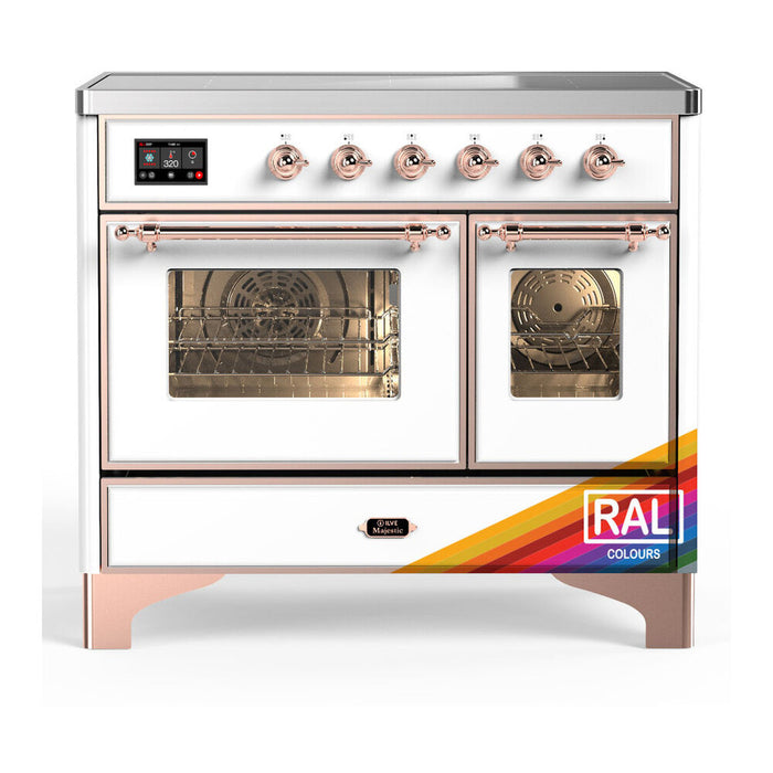 ILVE Majestic III 40" Induction Range Double Oven (UMDIB40NR3)