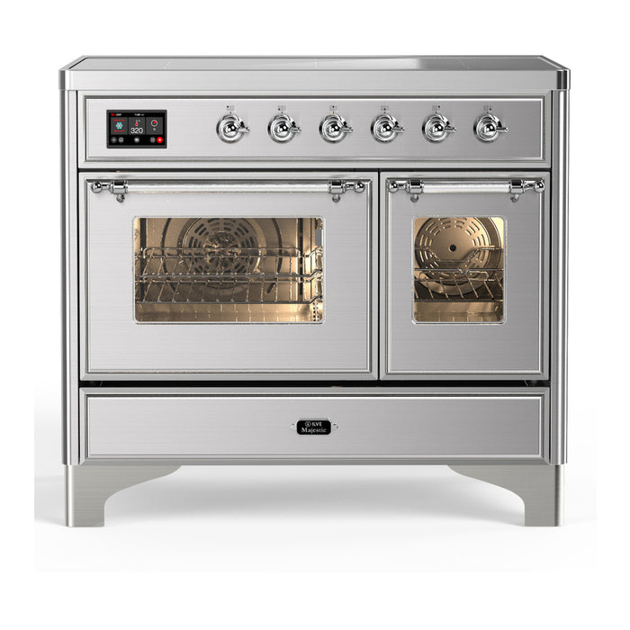 ILVE Majestic III 40" Induction Range Double Oven (UMDIB40NR3)