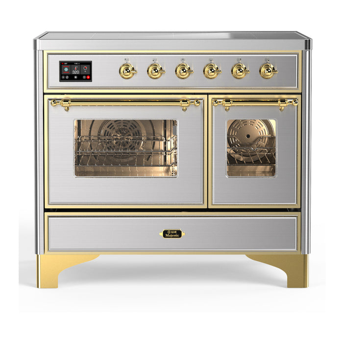ILVE Majestic III 40" Induction Range Double Oven (UMDIB40NR3)