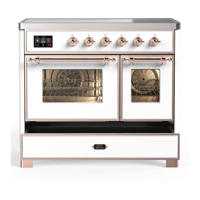 ILVE Majestic III 40" Induction Range Double Oven (UMDIB40NR3)