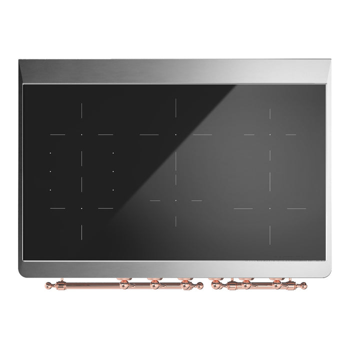 ILVE Majestic III 40" Induction Range Double Oven (UMDIB40NR3)