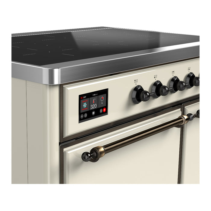 ILVE Majestic III 40" Induction Range 6 Elements, Solid Door (UMDIB40QNR3)