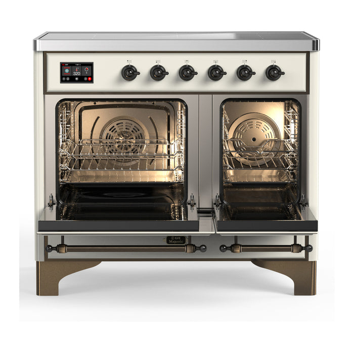 ILVE Majestic III 40" Induction Range 6 Elements, Solid Door (UMDIB40QNR3)