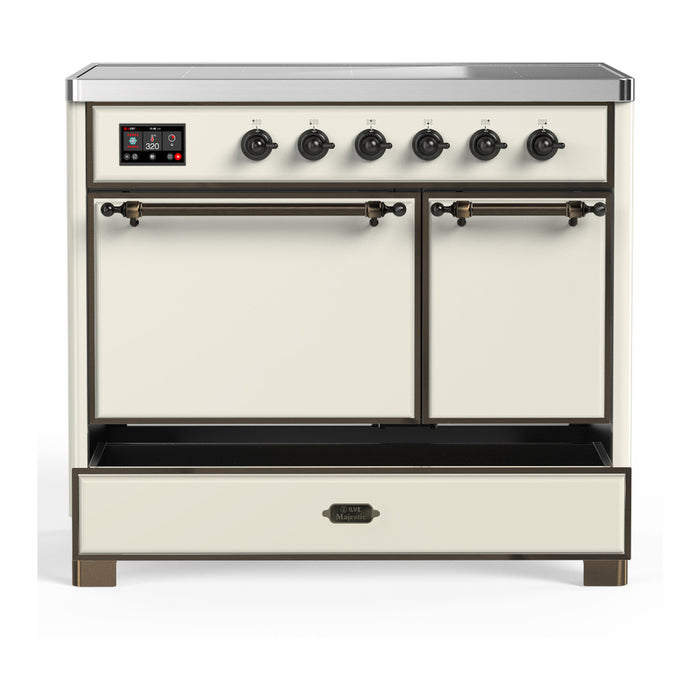 ILVE Majestic III 40" Induction Range 6 Elements, Solid Door (UMDIB40QNR3)