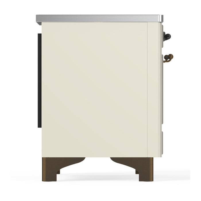 ILVE Majestic III 40" Induction Range 6 Elements, Solid Door (UMDIB40QNR3)