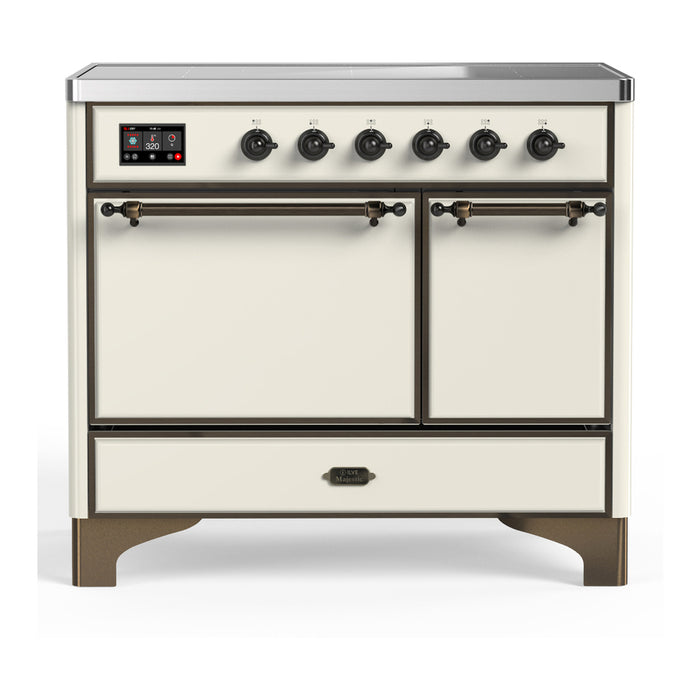 ILVE Majestic III 40" Induction Range 6 Elements, Solid Door (UMDIB40QNR3)