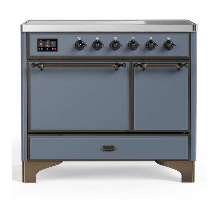 ILVE Majestic III 40" Induction Range 6 Elements, Solid Door (UMDIB40QNR3)