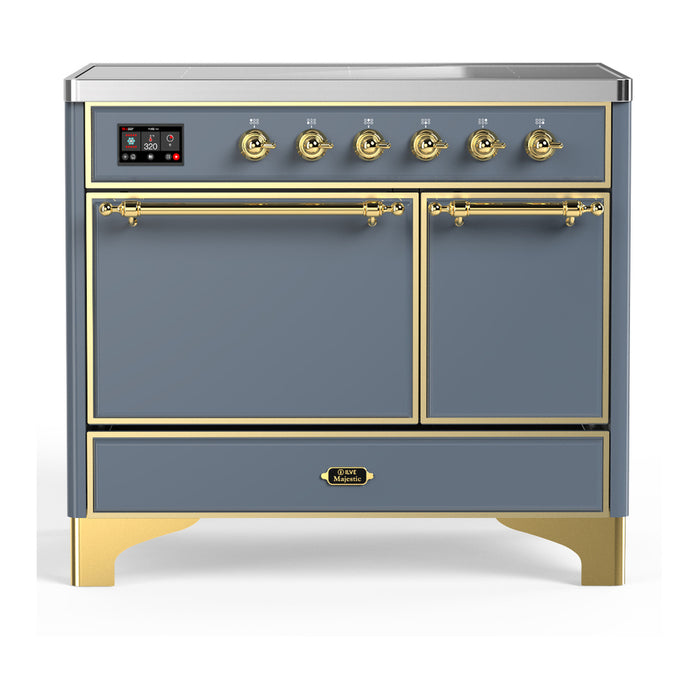 ILVE Majestic III 40" Induction Range 6 Elements, Solid Door (UMDIB40QNR3)