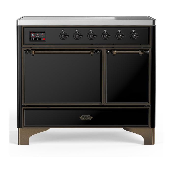 ILVE Majestic III 40" Induction Range 6 Elements, Solid Door (UMDIB40QNR3)