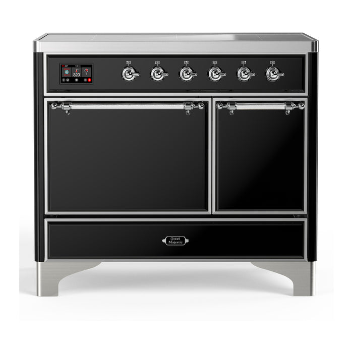 ILVE Majestic III 40" Induction Range 6 Elements, Solid Door (UMDIB40QNR3)