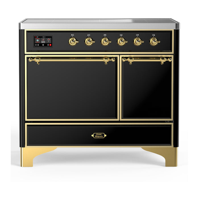 ILVE Majestic III 40" Induction Range 6 Elements, Solid Door (UMDIB40QNR3)