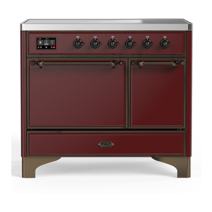 ILVE Majestic III 40" Induction Range 6 Elements, Solid Door (UMDIB40QNR3)