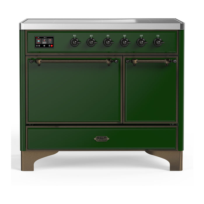 ILVE Majestic III 40" Induction Range 6 Elements, Solid Door (UMDIB40QNR3)