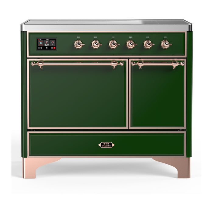 ILVE Majestic III 40" Induction Range 6 Elements, Solid Door (UMDIB40QNR3)