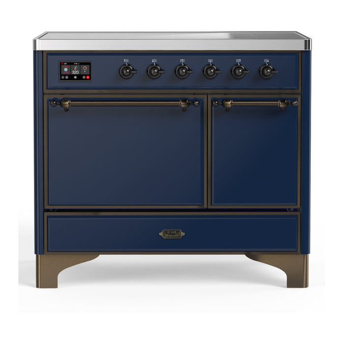 ILVE Majestic III 40" Induction Range 6 Elements, Solid Door (UMDIB40QNR3)