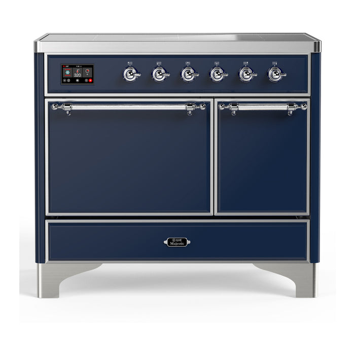 ILVE Majestic III 40" Induction Range 6 Elements, Solid Door (UMDIB40QNR3)