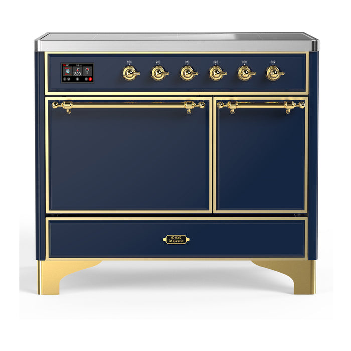 ILVE Majestic III 40" Induction Range 6 Elements, Solid Door (UMDIB40QNR3)