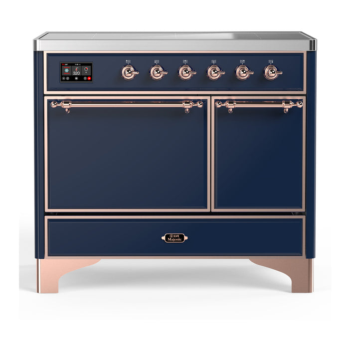 ILVE Majestic III 40" Induction Range 6 Elements, Solid Door (UMDIB40QNR3)