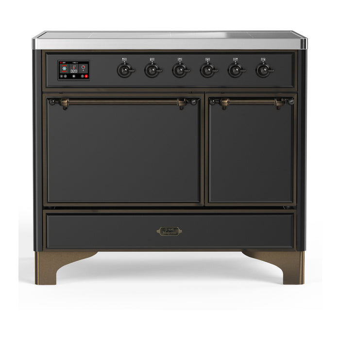 ILVE Majestic III 40" Induction Range 6 Elements, Solid Door (UMDIB40QNR3)