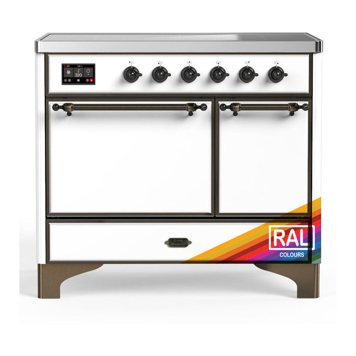 ILVE Majestic III 40" Induction Range 6 Elements, Solid Door (UMDIB40QNR3)