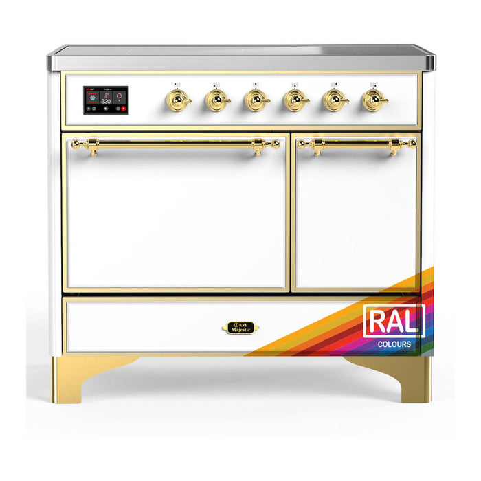 ILVE Majestic III 40" Induction Range 6 Elements, Solid Door (UMDIB40QNR3)