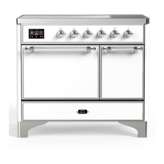 ILVE Majestic III 40" Induction Range 6 Elements, Solid Door (UMDIB40QNR3)