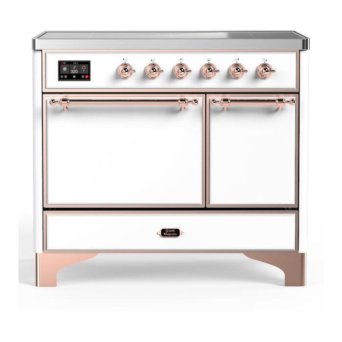 ILVE Majestic III 40" Induction Range 6 Elements, Solid Door (UMDIB40QNR3)