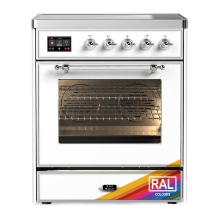 ILVE Majestic III 30″ Induction Range – 4 Elements, Triple Glass Door (UMIB30NR3)