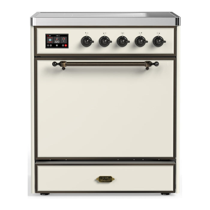 ILVE Majestic III 30" Induction Range – 4 Elements, Solid Door (UMIB30QNR3)