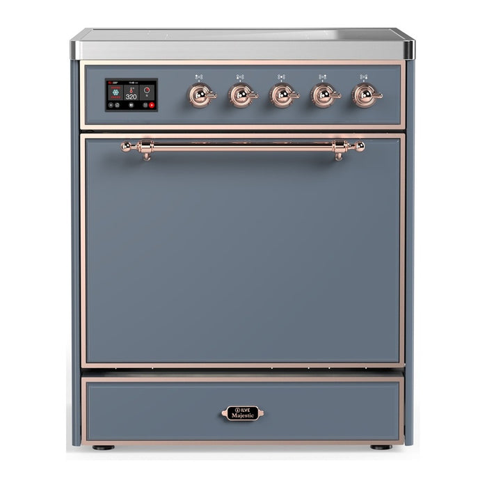 ILVE Majestic III 30" Induction Range – 4 Elements, Solid Door (UMIB30QNR3)