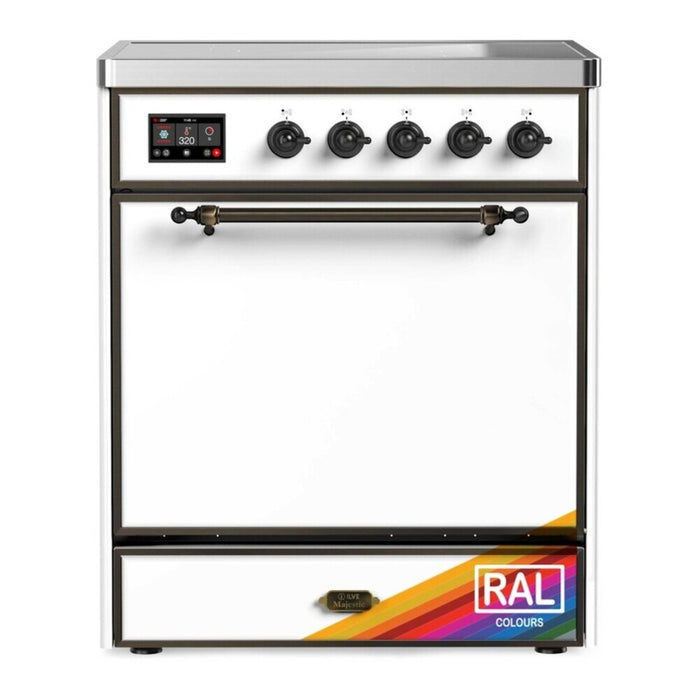 ILVE Majestic III 30" Induction Range – 4 Elements, Solid Door (UMIB30QNR3)