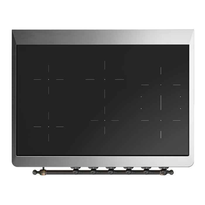 ILVE Majestic III 36" Induction Range – 6 Elements (UMIB36NR3)