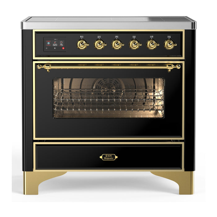 ILVE Majestic III 36" Induction Range – 6 Elements (UMIB36NR3)