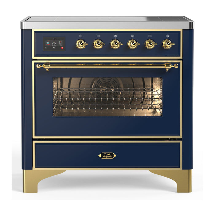 ILVE Majestic III 36" Induction Range – 6 Elements (UMIB36NR3)