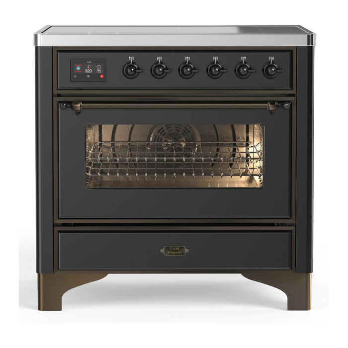 ILVE Majestic III 36" Induction Range – 6 Elements (UMIB36NR3)