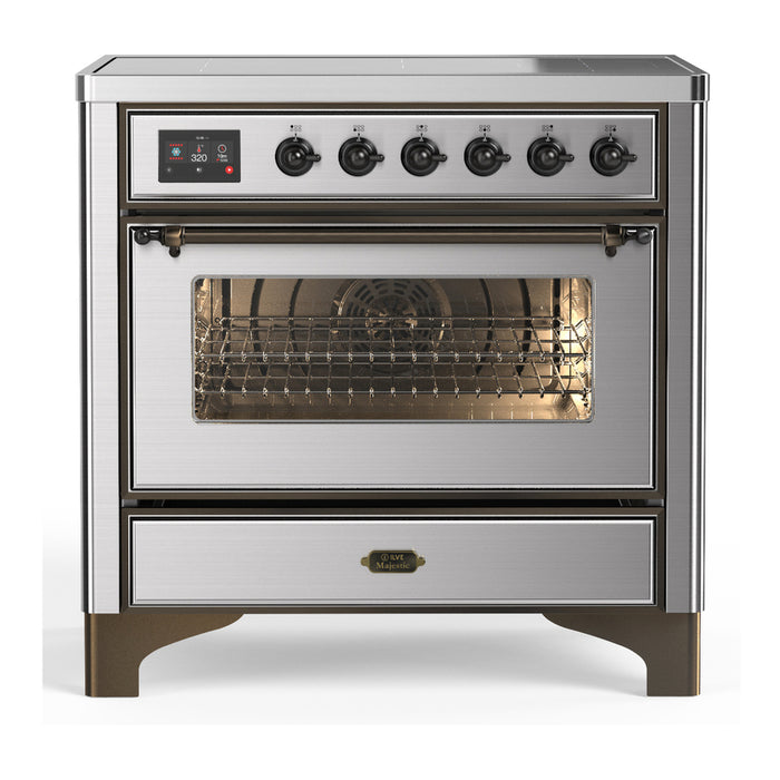 ILVE Majestic III 36" Induction Range – 6 Elements (UMIB36NR3)