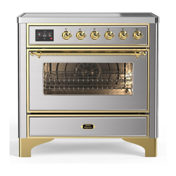 ILVE Majestic III 36" Induction Range – 6 Elements (UMIB36NR3)
