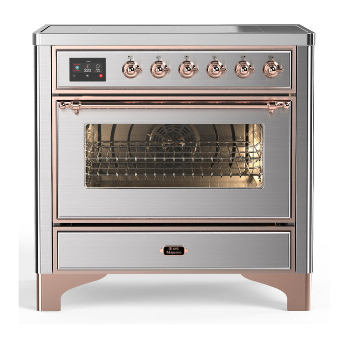 ILVE Majestic III 36" Induction Range – 6 Elements (UMIB36NR3)
