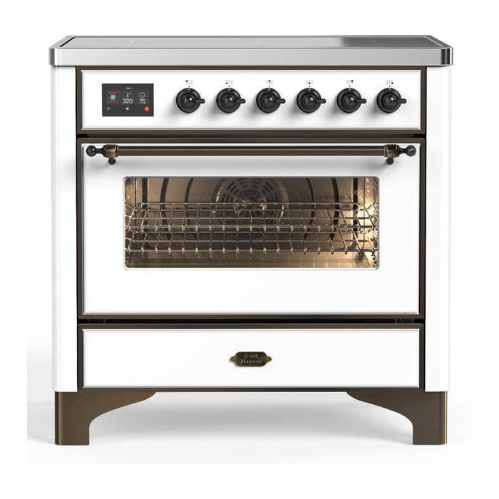 ILVE Majestic III 36" Induction Range – 6 Elements (UMIB36NR3)