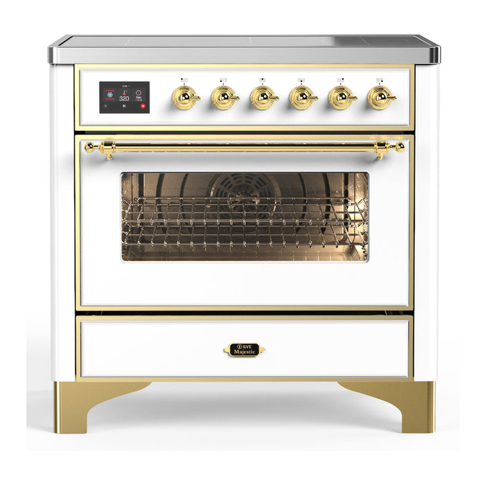 ILVE Majestic III 36" Induction Range – 6 Elements (UMIB36NR3)