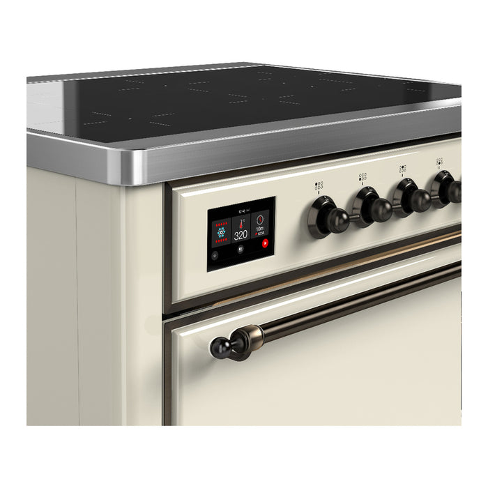 ILVE Majestic III 36" Induction Range – 6 Elements, Solid Door (UMIB36QNR3)