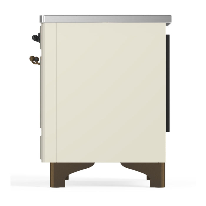 ILVE Majestic III 36" Induction Range – 6 Elements, Solid Door (UMIB36QNR3)