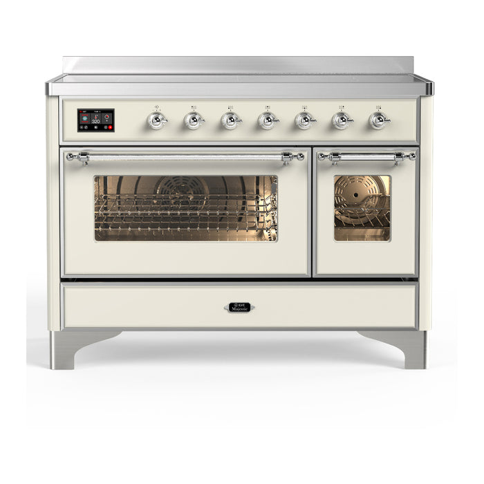 ILVE Majestic III 48" Induction Range – 6 Elements, Triple Glass Door (UMIB48NR3)