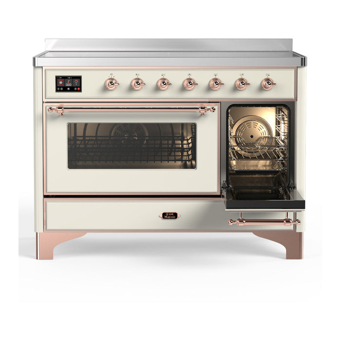 ILVE Majestic III 48" Induction Range – 6 Elements, Triple Glass Door (UMIB48NR3)