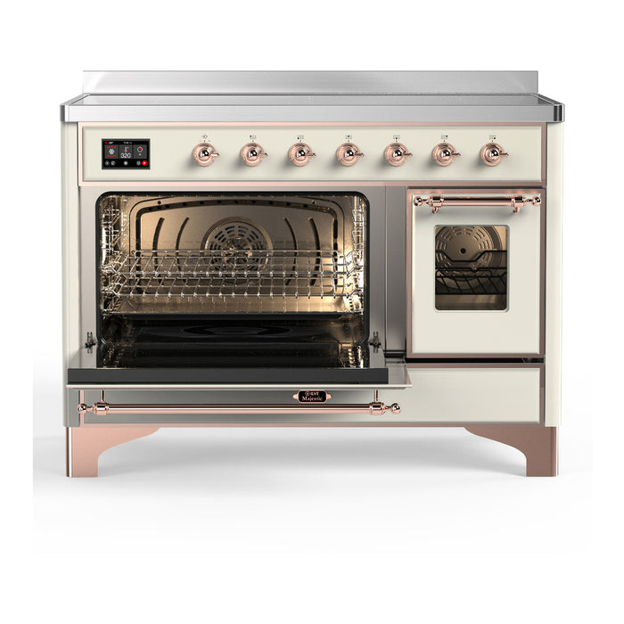 ILVE Majestic III 48" Induction Range – 6 Elements, Triple Glass Door (UMIB48NR3)