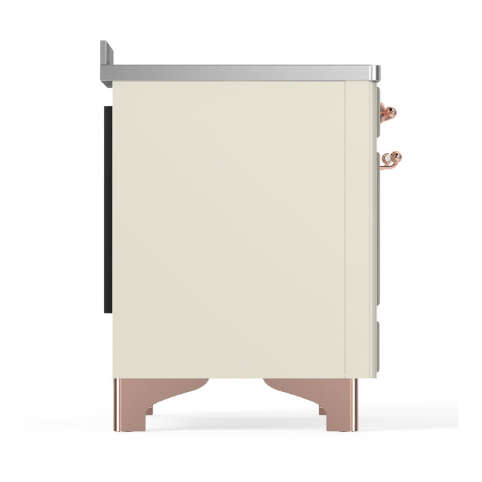 ILVE Majestic III 48" Induction Range – 6 Elements, Triple Glass Door (UMIB48NR3)