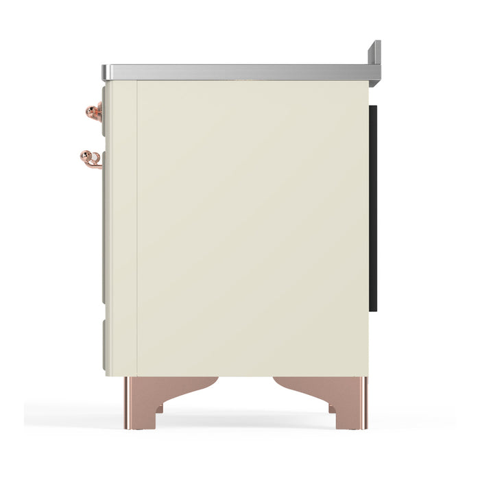 ILVE Majestic III 48" Induction Range – 6 Elements, Triple Glass Door (UMIB48NR3)