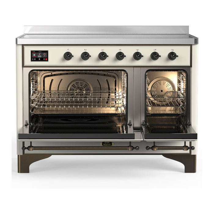 ILVE Majestic III 48" Induction Range Double Oven (UMIB48QNR3)